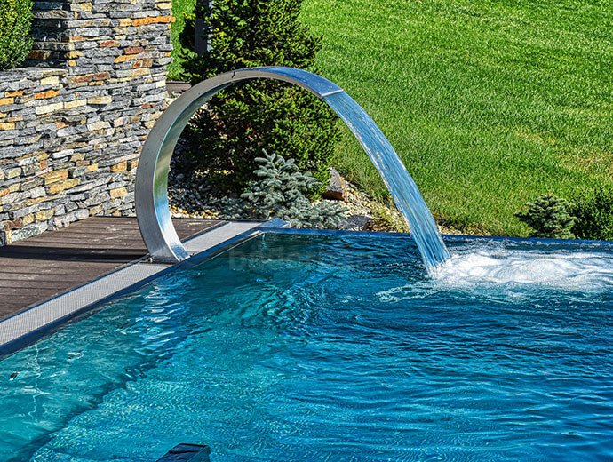 Vybavenie antikorových bazénov