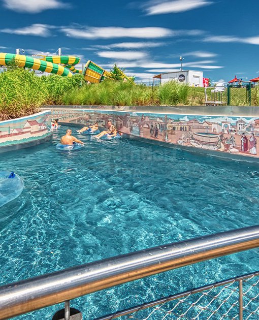 Aquapark - lenivá rieka Pasohlávky