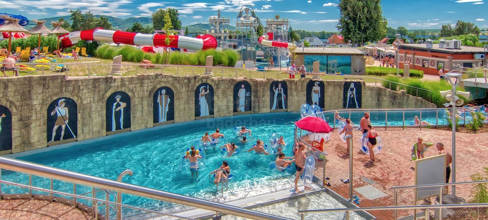 Aquapark - lenivá rieka Pasohlávky
